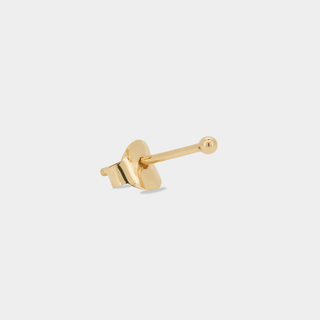 Dot Stud (Yellow Gold)