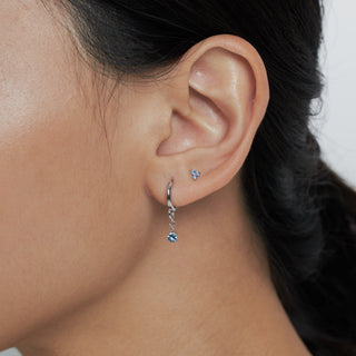 Drop Charm (Blue Sapphire)